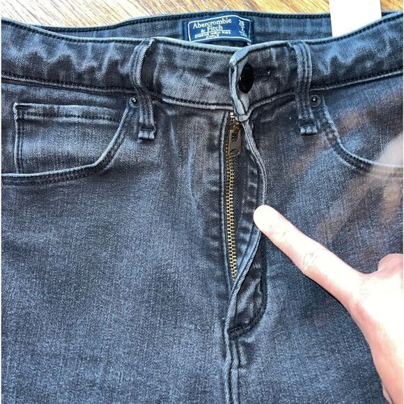 Abercrombie & Fitch Simone High Ankle Rise Super Skinny jeans Size 2 - Picture 11 of 16